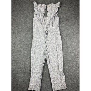 Rebecca Taylor Gray Floral Jumpsuit